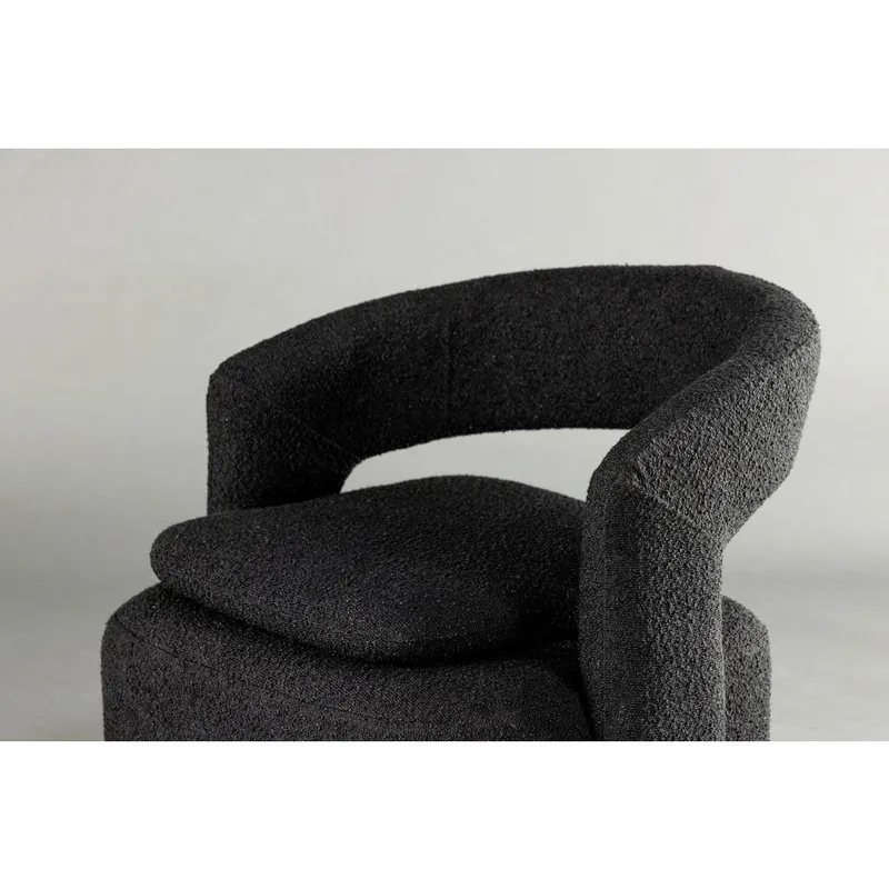 Bild 2 för Venture Design, Laurel Fåtölj Svart Boucle