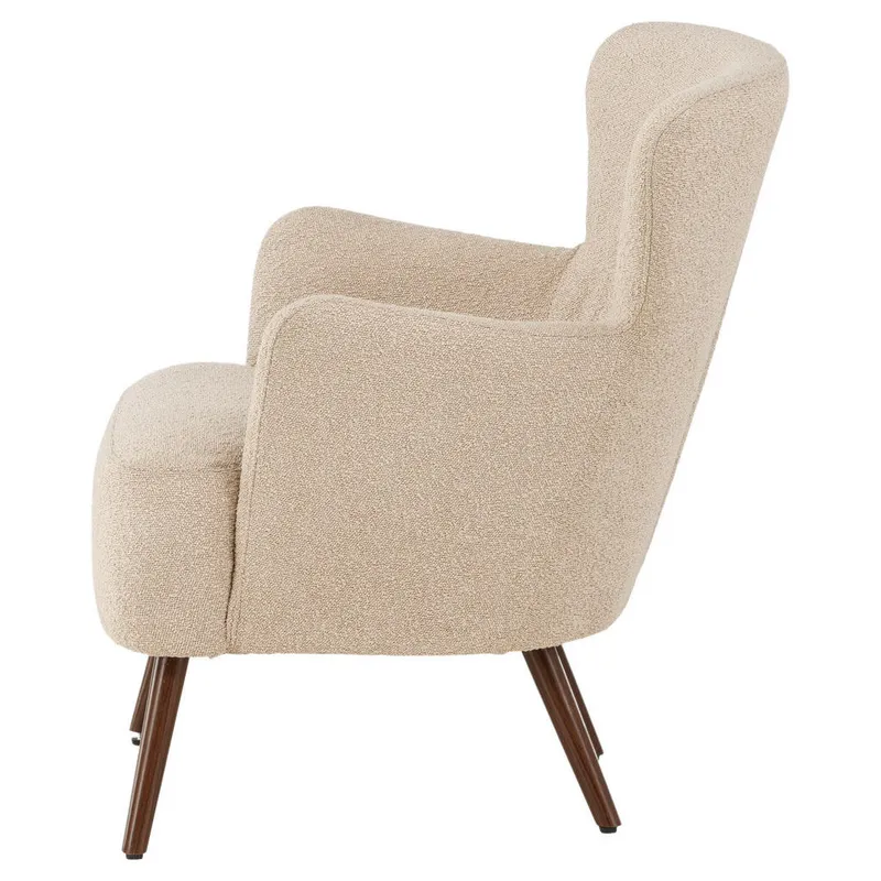 Bild 2 för Venture Design, Lincoln Fåtölj Beige Boucle