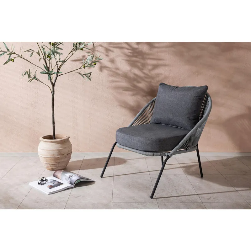 Bild 1 för Venture Design, Lindos Fåtölj grå