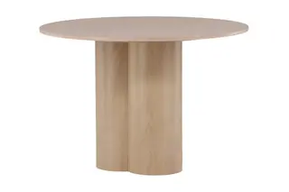 Produktfoto för Venture Design, Olivia matbord 110 cm Vitputsad