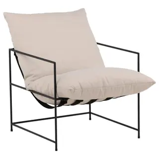 Produktfoto för Venture Design, Sedalia Fåtölj Vit linne