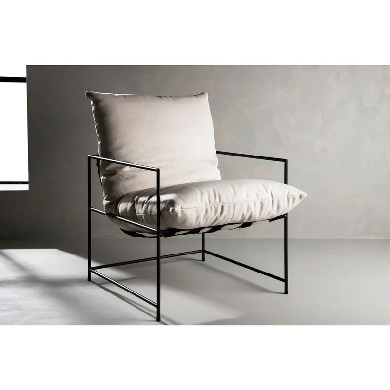 Bild 3 för Venture Design, Sedalia Fåtölj Vit linne