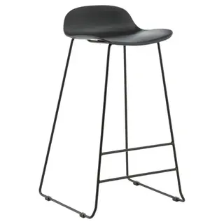 Produktfoto för Venture Design, Wave barstol svart 2-pack
