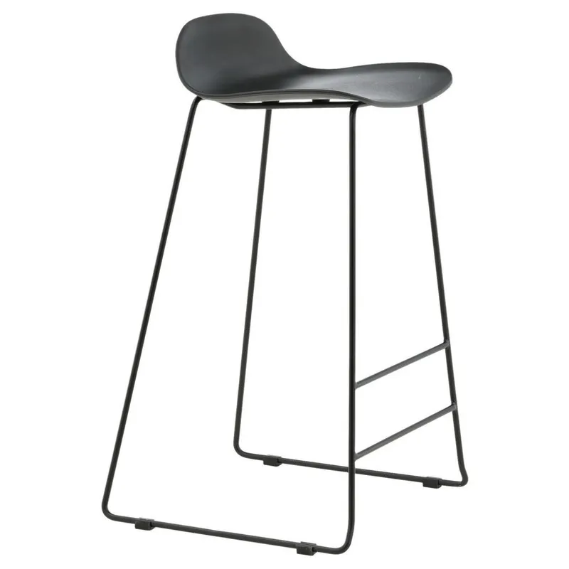 Bild 3 för Venture Design, Wave barstol svart 2-pack