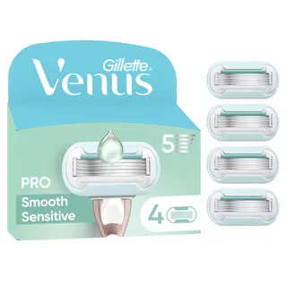 Produktfoto för Venus Deluxe Smooth Sensitive Razor Blades 4 st