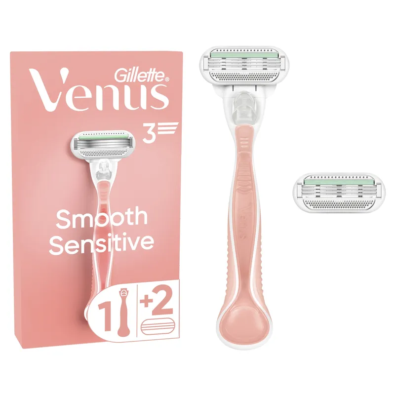 Bild 2 för Venus Smooth Sensitive Pink H+2