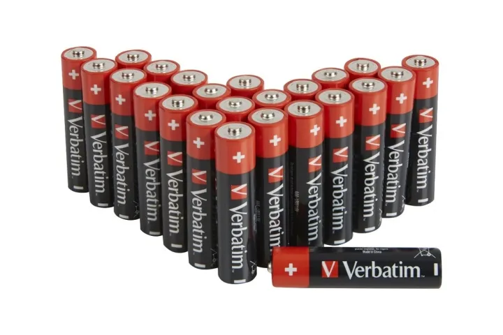 Alternativ bild 0 för Verbatim ALKALINE BATTERY AAA - Pakke med 24 stk