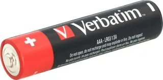 Produktfoto för Verbatim battery 4 x AAA type Alkaline