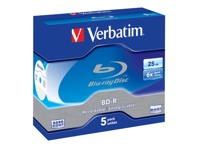 Alternativ bild 0 för Verbatim Bd-r X 5 25gb