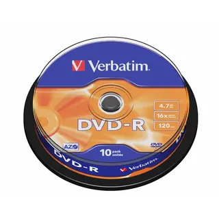 Produktfoto för Verbatim Dvd-r X 10 4.7gb
