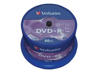 Produktfoto för Verbatim Dvd+r X 50 4.7gb