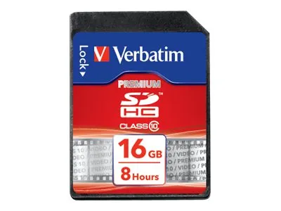 Alternativ bild 0 för Verbatim - flash-minneskort - 16 GB - SDHC