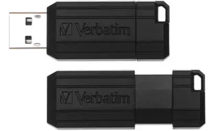 Produktfoto för Verbatim USB 2,0 DRIVE PIN STRIPE 32GB - 32GB - USB-minne