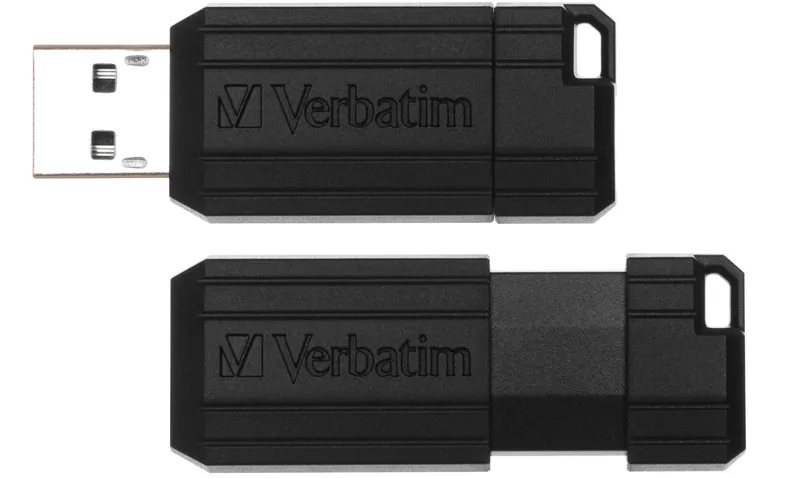 Alternativ bild 0 för Verbatim USB 2,0 DRIVE PIN STRIPE 32GB - 32GB - USB-minne