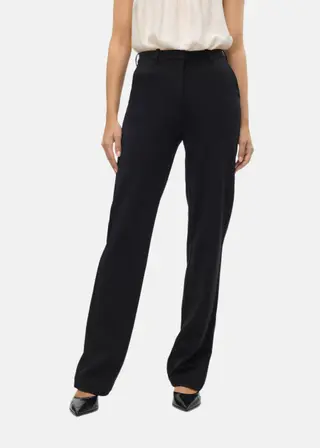 Produktfoto för VERO MODA Vmzamira MR Straight Pant Black L/32