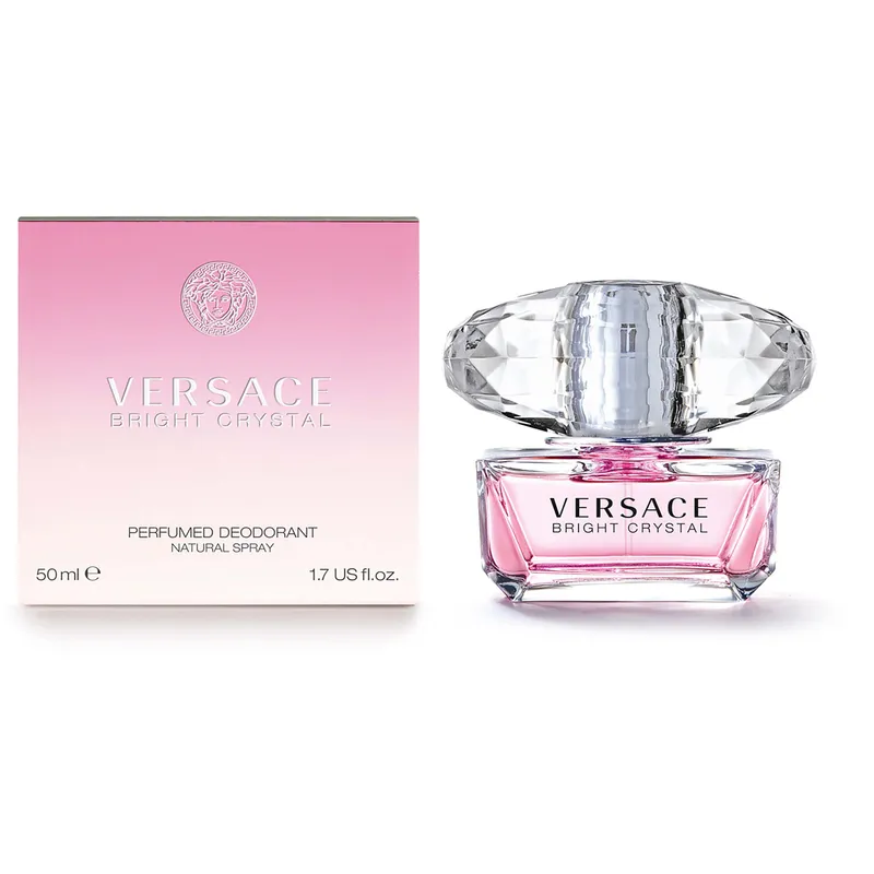 Bild 2 för Versace Bright Crystal Perfumed Deodorant  50 ml