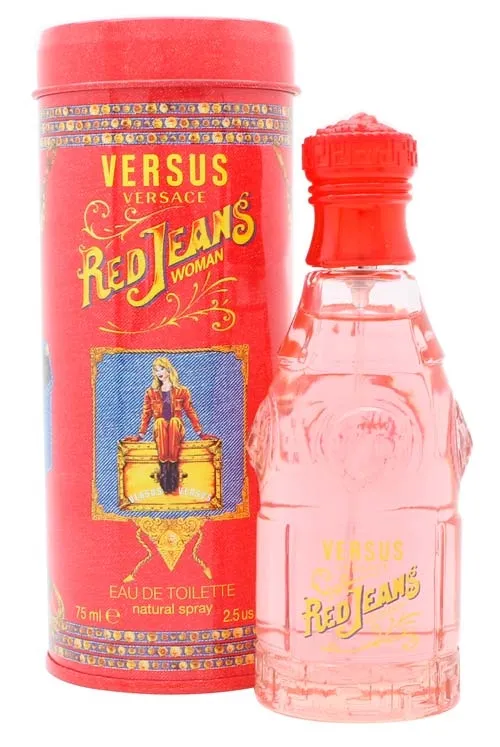 Bild 2 för Versace Red Jeans Woman EDT 75 ml