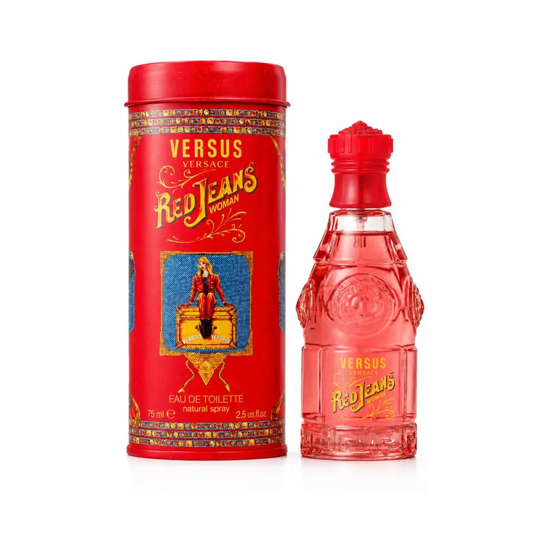 Bild 2 för Versace Red Jeans Woman EDT 75 ml