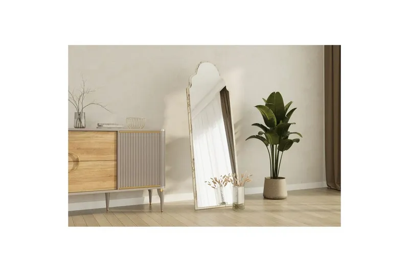 Bild 2 för Vetra Golvspegel 50x160 cm - Vit