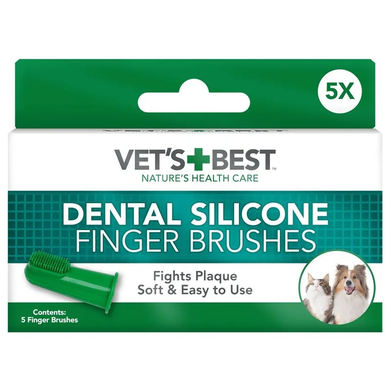 Bild 1 för Vets Best Finger brush 5 pcs.