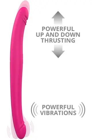 Produktfoto för VIBRATING & THRUSTING ORGASMIC DOUBLE DO