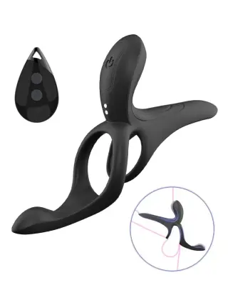 Produktfoto för Vibrating Cock Ring With Clitoral Stimulation