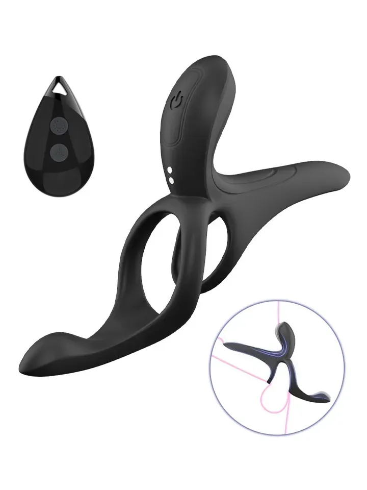 Bild 1 för Vibrating Cock Ring With Clitoral Stimulation