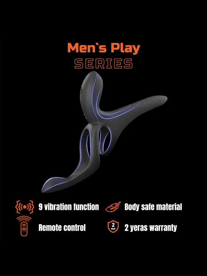 Bild 2 för Vibrating Cock Ring With Clitoral Stimulation
