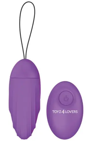 Produktfoto för Vibrating Egg Remote Control Purple