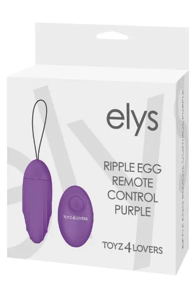 Bild 2 för Vibrating Egg Remote Control Purple
