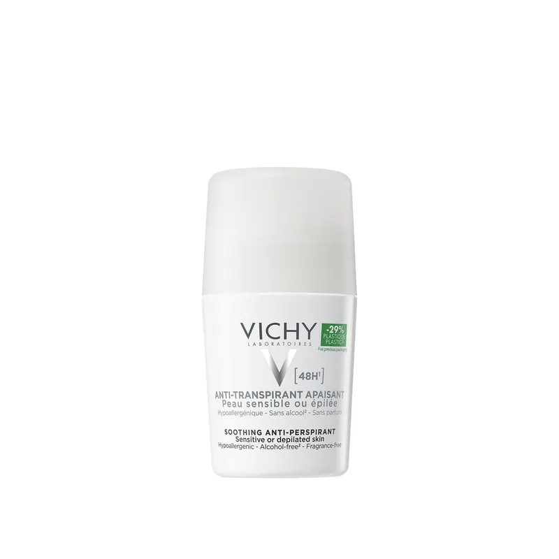 Bild 2 för Vichy Deo Anti-Transpirant Sensitive Skin Roll On 50 ml