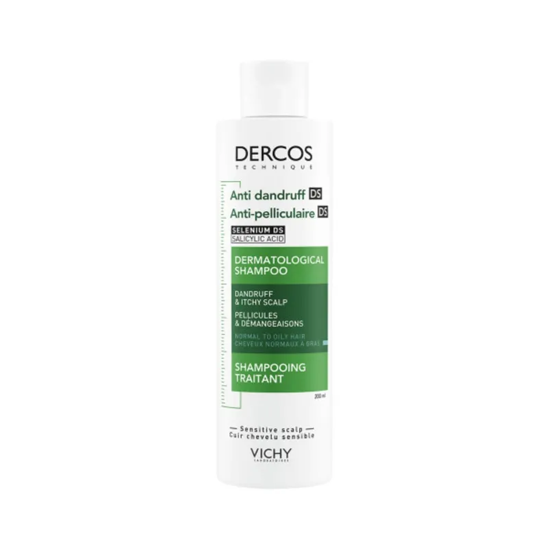 Bild 2 för Vichy Dercos Anti-Dandruff Shampoo Normal to Oily Hair 200 ml