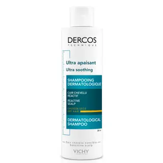 Produktfoto för Vichy Dercos Ultra Soothing Schampo for Reactive Scalp and Dry Hair 200 ml