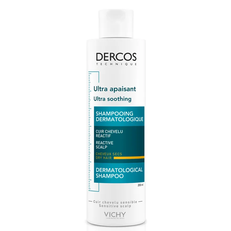 Bild 1 för Vichy Dercos Ultra Soothing Schampo for Reactive Scalp and Dry Hair 200 ml
