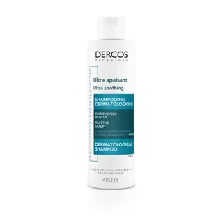 Produktfoto för Vichy Dercos Ultra Soothing Schampo for Reactive Scalp and Normal to Oily Hair 200 ml