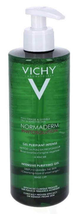 Alternativ bild 0 för Vichy Normaderm Phytosolution Purifying Cleansing Gel, Unisex, Fet hud, Problemhud, 200 ml, Rengöring, Mattering, Flaska, Aqua, coco-betaine, propanediol, peg-120 methyl glucose dioleate, sodium chloride, sodium cocoyl...