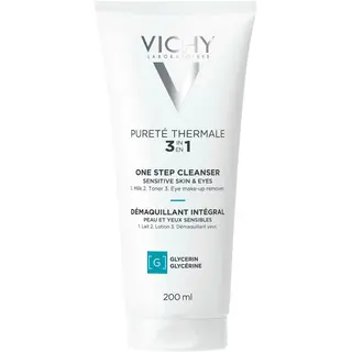 Produktfoto för Vichy Pureté Thermale 3-in-1 One step Cleanser Sensitive Skin 200 ml