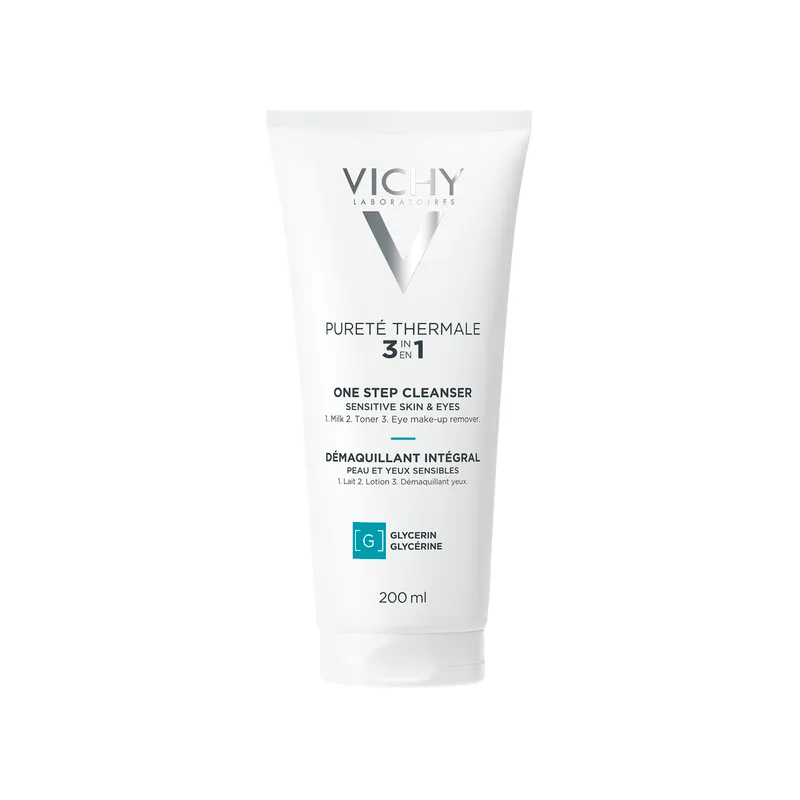 Bild 1 för Vichy Pureté Thermale 3-in-1 One step Cleanser Sensitive Skin 200 ml
