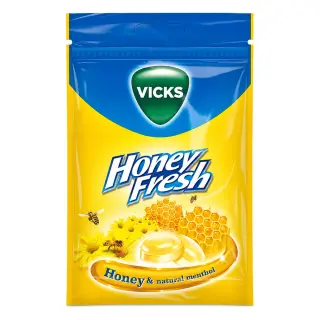 Produktfoto för Vicks Honey Fresh/natural menthol 72g