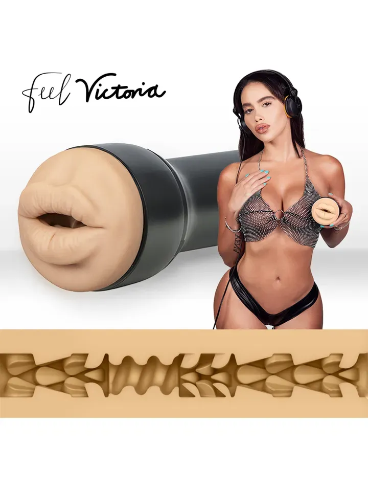 Bild 1 för Victoria June  - Kiiroo Feel Oral Stroker