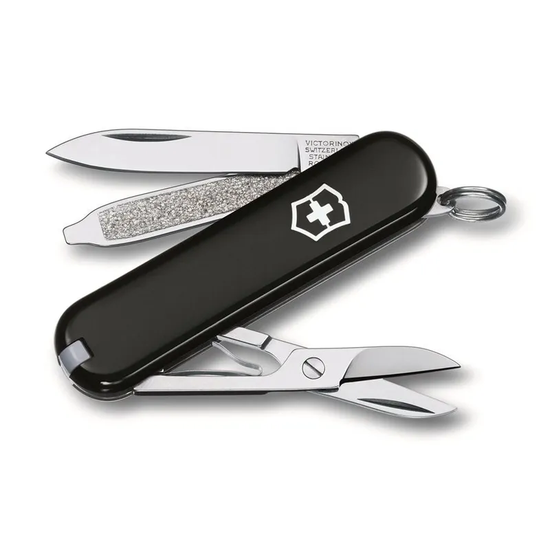 Bild 1 för Victorinox 0.6223.3G, Fällkniv med låsblad, Kniv med flera verktyg, Drop point, ABS synthetics, Röd, 7 verktyg