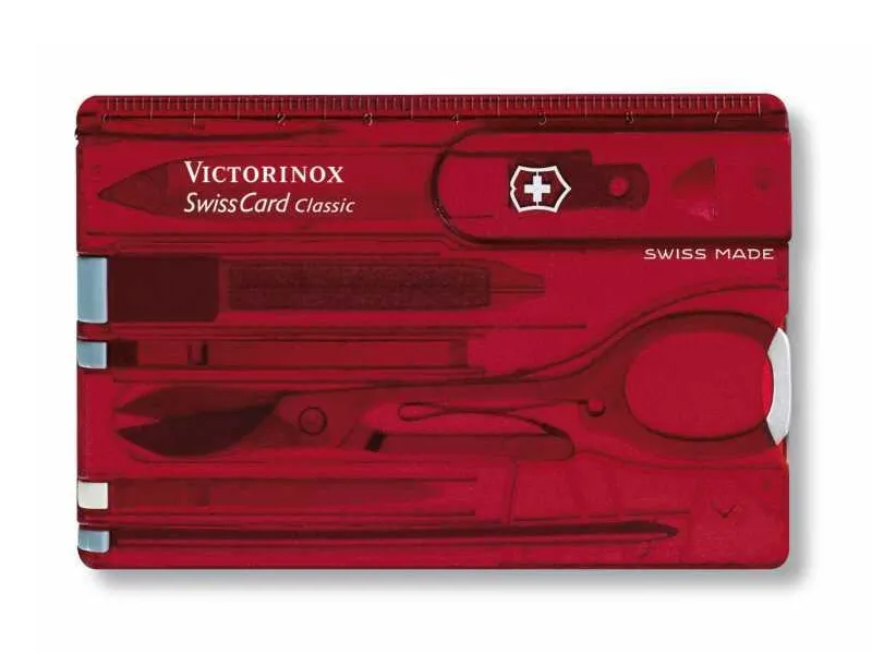 Alternativ bild 0 för Victorinox SwissCard Classic, 26 g, 82 mm, 4,5 mm