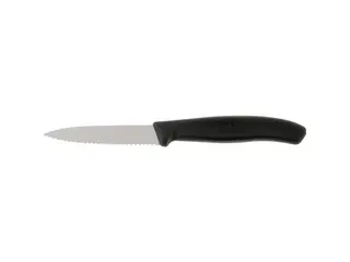 Produktfoto för Victorinox Tandad Skalkniv 8 cm Nylonhandtag Svart