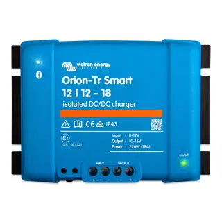 Produktfoto för Victron Energy Omformer Orion-Tr Smart 12/12-18A 220 W 12 V - 12.2 V