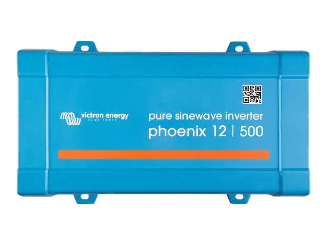 Alternativ bild 0 för Victron Energy Phoenix 12/500 VE.Direct - DC-AC-omriktare - DC 12 V - 400 Watt - 500 VA - VE.Direct - utgångskontakter: 1 - Europa - blå, RAL 5012