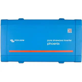 Produktfoto för Victron Energy Phoenix 12/500 VE.Direct - DC-AC-omriktare - DC 12 V - 400 Watt - 500 VA - VE.Direct - utgångskontakter: 1 - Europa - blå, RAL 5012