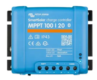 Produktfoto för Victron Energy SmartSolar MPPT 100/20-regulator