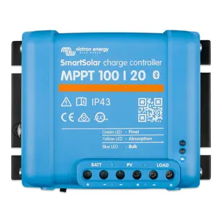 Produktfoto för Victron Energy SmartSolar MPPT 100/20-regulator