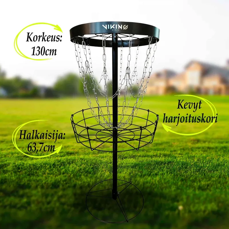 Bild 2 för Viking Discs Challenger frisbeegolfkorg-set