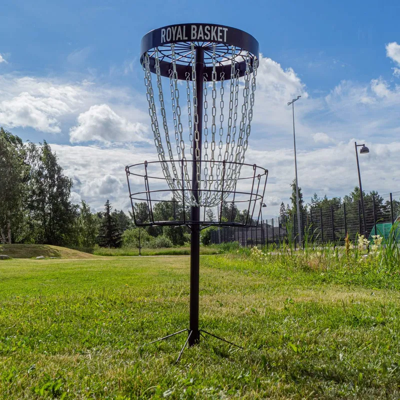 Bild 2 för Viking Discs Royal Basket discgolf korg, Black edition